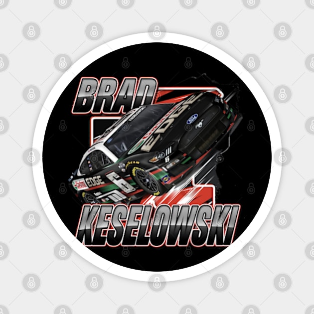 Brad Keselowski RFK Racing Magnet by art.Hamdan